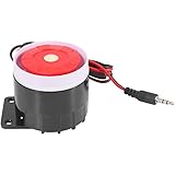 Agwuoetr Wired Mini-Sirene Fuer Home Security Alarm System Horn Sirene 120dB 12V