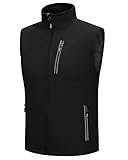Outdoor Ventures Softshell Weste Herren Outdoor Fahrradweste Wasserdicht...