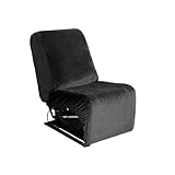 Stretch-Samt-Liegestuhl, Eckcouchbezug-Set, 7-teilig, weicher und stilvoller Schonbezug...