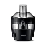 Philips Entsafter – 500W, 1.5L, HomeID-Rezepte-App, QuickClean (HR1832/00), 400 Watt,...