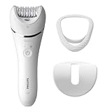 Philips Epilierer Series 8000, kabelloser Nass- und Trockenepilierer für Beine und...