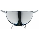 WMF Gourmet Sieb Edelstahl 24 cm, Seiher mit Standfüßen, Seiher Edelstahl,...