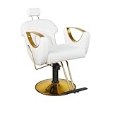 Verstellbarer verstellbarer Friseurstuhl für Salons, moderner Styling-Stuhl für...
