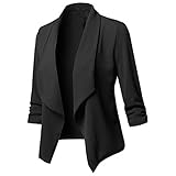 Blazer Damen Pailletten Blazer mit Glitzer Langarm Bomberjacke Slim Fit Pailletten Jacke...