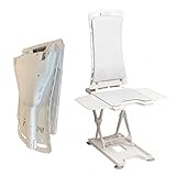 Drive Medical Badewannenlift BELLAVITA 2G mit Bezug Classic weiß I Ergonomischer...