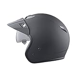 MTR Jet Sun Jethelm mit Sonnenblende, ECE Zertifiziert, Mopedhelm mit Helmschirm, Herren &...