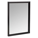 Amazon Basics Rechteckiger Wandspiegel Wandmontage, 40.6 x 50.8 cm, spitzer...
