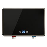 Elektrischer Warmwasser Tankless Durchlauferhitzer 5500W Bad Küche Klein Instant...