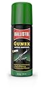 BALLISTOL 22150 GUNEX Waffenöl 50ml Spray – Temperaturbeständiges Waffen-Pflege-Öl...