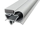 Magnetdichtung Profil groß C - 2500mm inkl. Magnetband - Farbe: Grau...