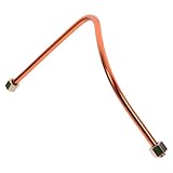 VALICLUD Aluminium Auspuffschlauch für Luftkompressor Robustes Ersatzrohr Langlebig...