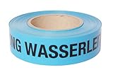PremSecure Trassenwarnband Achtung Wasserleitung Warnband Trinkwasser Wasser Leitung...