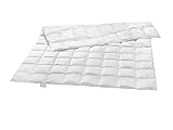 Bodyprotect leichte Daunendecke, Sommerdecke 100% neuen Daunen (60%) & Federn (40%),...