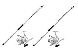 Lineaeffe 2X Brandungsangel Set Tele Surf Combo 3,60m Angelrute + Brandungsrolle inkl....