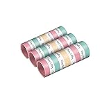 Amscan - Luftschlangen Happy Birthday, 3 Packungen, pastellfarben, Partydeko,...