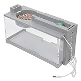 BUGUUYO Mikro-Aquarium Starterkits Für Kleine Aquarien Büro-Aquarium Fischbehälter...
