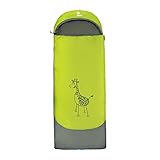 outdoorer Kinderschlafsack Dream Express Grün - Kinderschlafsack aus Baumwolle mit...
