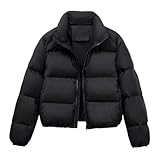 CUTeFiorino Puff Parka Damen Leichte Daunenjacke Damen Teenager Steppjacke Mädchen Puffer...