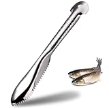Edelstahl Fischschuppen Entferner,Profi Fisch Entschupper Fischschaber Fisch Scaler...
