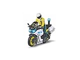 Dickie Toys - Yamaha-Motorrad der Zivilgarde, mit abnehmbarem Gelenk, Reibung,...