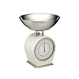 KitchenCraft Living Nostalgia Mechanische Küchenwaage, Vintage inspirierte traditionelle...