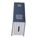 Warmhm Buchform Sparschwein Mit Schloss Aufbewahrungsbox Für Geld Und Kleingeld Sicheres...