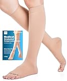 Offene Zehe Medizinische Kompressionsstrümpfe Damen & Herren 20-30 mmHg Klasse...