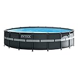 Intex Frame Pool Set Ultra Rondo XTR Ø 549 x 132 cm, Pool, Sandfilteranlage, Abdeckplane,...