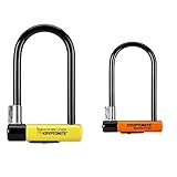Kryptonite New York Lock Standard (10x20cm) Fahrradschloss, Yellow, 10 x 20 cm & Evolution...
