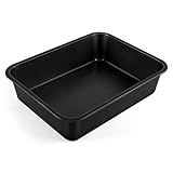 Homikit Auflaufform, 8cm Tief Backblech aus Edelstahl Kern mit Gesund...