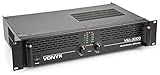 Vonyx VXA-3000 PA Endstufe Hifi 3000 Watt PA Verstärker mit Brückenschaltung,...
