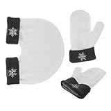 VOSAREA 1Satz Kuschelige Hand Holding für Winter mit Stickerei Doppelte Fleece für...