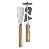 Steinel 10317 Farbschaber Set 5-teilig, 3 Universalklingen, Farbspachtel und...