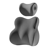 Generisch Lendenkissen Für Auto - Kopfstütze Autositz, Ergonomische Memory-...