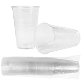HEKU 50 transparente Einweg-Trinkbecher 0,5l | Aus Polypropylen | Ideal für Partys und...