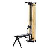 Slim Kraftstation 2in1 AsVIVA MG7 inklusive Hantelbank Kabelzugstation 101 kg...