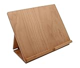 Tablet-Ständer aus Buche, Leseständer, Zeichenbrett, Tischstaffelei,...