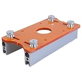 Holzfräser-Basis, 2-in-1-Handflächenfräsen-Basis, Aluminium, präzises Schlitzen zum...