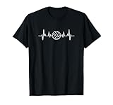 VOLLEYBALL Herzschlag T-Shirt Sport Volleyball Team Shirts T-Shirt