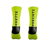 Radsportsocken Performance Plus für Herren & Damen, gestickt Kette Rechts,...