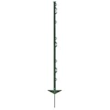 Weidezaunpfähle 105cm hoch (90cm über dem Boden), grün 20 St. im Karton, hohe...
