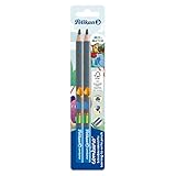 Pelikan 811187 Schreiblernbleistift Combino Blau, 2 Stück Auf Blisterkarte