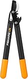 Fiskars PowerGear II Bypass-Getriebeastschere für frisches Holz, Antihaftbeschichtet,...