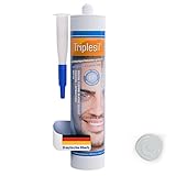 Triplesil Premium Silikon Dichtstoff –1x310 ml transparent Silikon für...