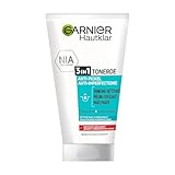 Garnier Hautklar 3 in 1 Gesichtsreinigung für unreine Haut, Reinigung, Peeling und Maske,...