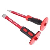 HOLIDYOYO Teiliges Schwerlast Betonmeißel Set mit Rutschfestem Gummigriff und...