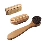 minkissy 3St Badebürste Sleek handbürste spülmittelbürste nägel Pinsel natürlicher...