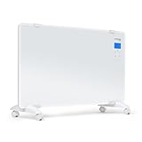TROTEC Glaskonvektor Elektroheizung TCH 2010 E – Heizleistung 1000 W / 2000 W –...