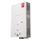 Lfhelper 18L 36KW Gasdurchlauferhitzer, LPG Warmwasserbereiter, 4.8 GPM Propangas...