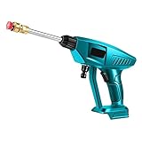 HIJYMNZPQ Drahtlose Hochdruck-Autowaschwasser-Spritzpistole, Tragbare Waschmaschine,...
